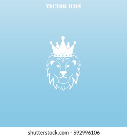 Lion King vector  icon.