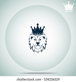 Lion King  vector illustration.