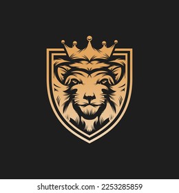 Lion King vector logo design inspiration