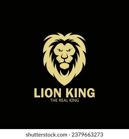 lion king vector logo icon templater illustration template design