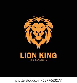 lion king vector logo icon templater illustration template design