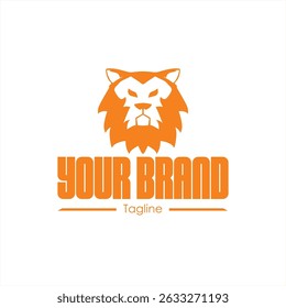 Lion king Vector Logotype Simple Template