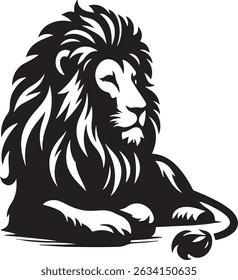 The lion known as the "King of the Jungle"