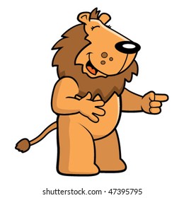 Lion Laughing
