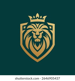 Lion Leaf Nature Logo. A lion surrounded by leaves symbolizes strength in harmony with nature — bold, calm, and connected to the earth.