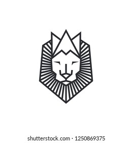 lion with a line and strong