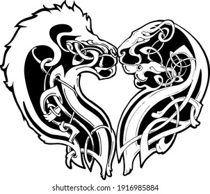Lioness Tattoo Images, Stock Photos & Vectors | Shutterstock
