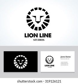 Lion Logo, Animal logo,Animal logo collection,Elements for brand identity,Vector Logo template.