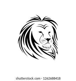 lion logo animal vector