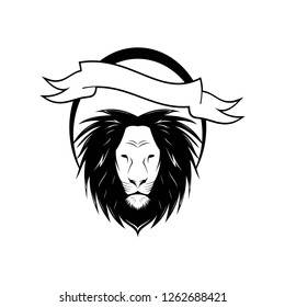 lion logo animal vector