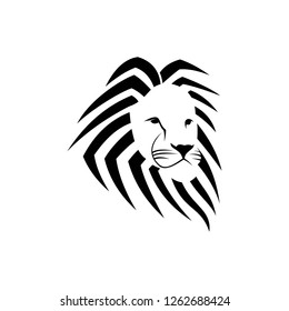 lion logo animal vector