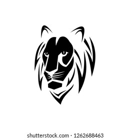 lion logo animal vector