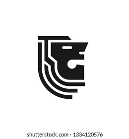 lion logo art