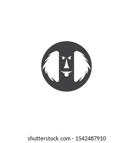 LION LOGO CARTOON VECTOR TEMPLATE