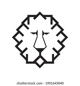 Logo des Löwens Creative Symbol Symbol Vektorgrafik