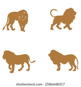 A lion logo depicts courage, leadership and strength, ideal for brands that want to convey a sense of boundless confidence and authority