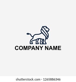 Lion logo design