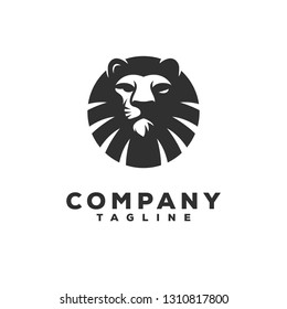 lion logo design 