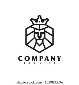 lion logo design