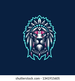 lion logo design