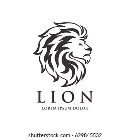 Lion logo design