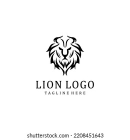 Lion logo design icon tamplate