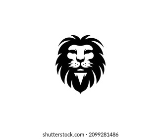 Lion Logo Design Icon Vector Template Symbol.	