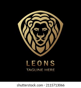 Lion Logo Design Illustration Template