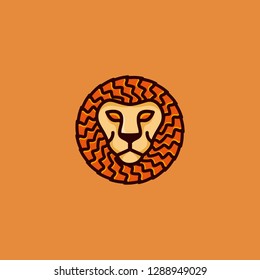 Lion logo design inspiration - Vector