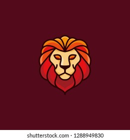 Lion logo design inspiration - Vector