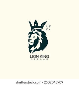 Lion logo design with a modern concept for the company