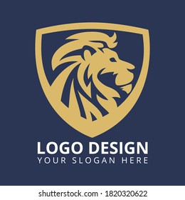 Angry Roaring Lion Head Icon Sign Stock Vector (royalty Free) 743445034