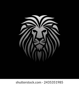lion logo design sign and symbol 