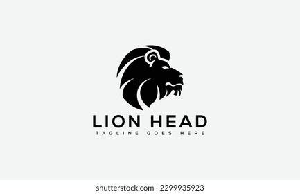 Lion Logo Design Template Vector Graphic Branding Element.
