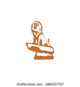 The Lion Logo Design Vector