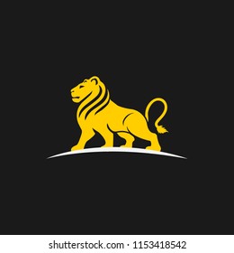 Lion Logo design in vector format.