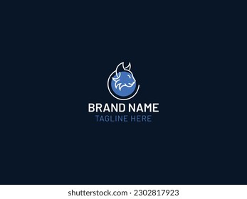 Lion logo design vector illustration