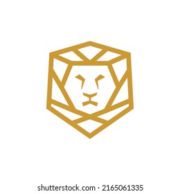 lion logo design vector sign