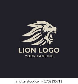 Lion logo Design vector template Illustration