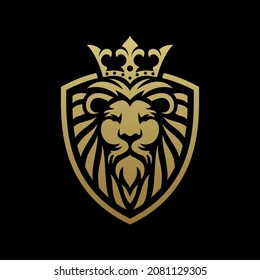 Lion Logo Design Vector Template For Your Project