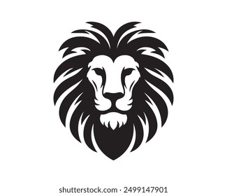 
Lion logo design vector template.