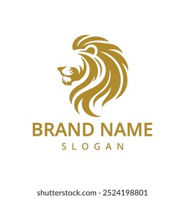 Logotipo de leão Design modelo de vetor Ilustração, logotipo de leão de luxo