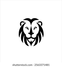 Lion Logo Design Vector Template Lion Head Logo Icon Vector illustration