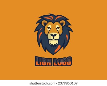 Lion logo for e sports gaming channel
