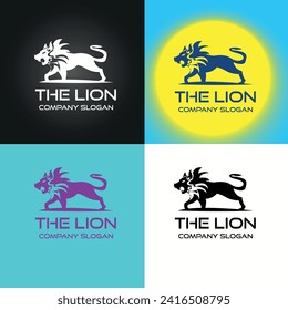 The Lion logo with eps