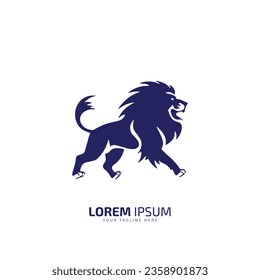 lion logo, lion icon company logo design, strength and power symbol