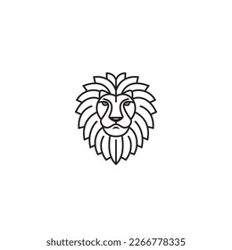 Lion logo or icon design