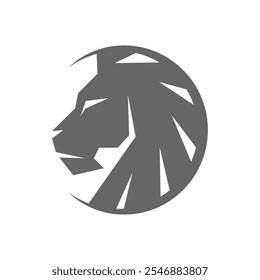 Lion logo icon design illustration