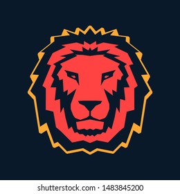 Lion logo. Icon design. Template elements
