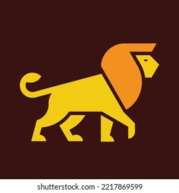 Lion Logo. Icon design. Template elements